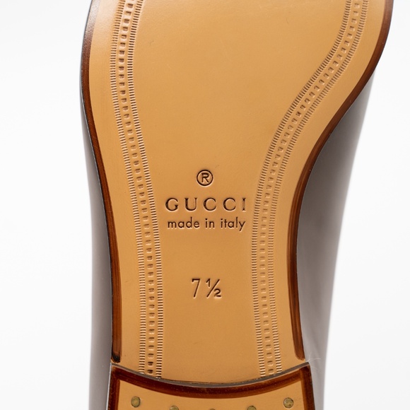 size 7.5G 8 US Gucci 100 Anniversary Loafers Horsebit Jordaan Brown Leather main image 10